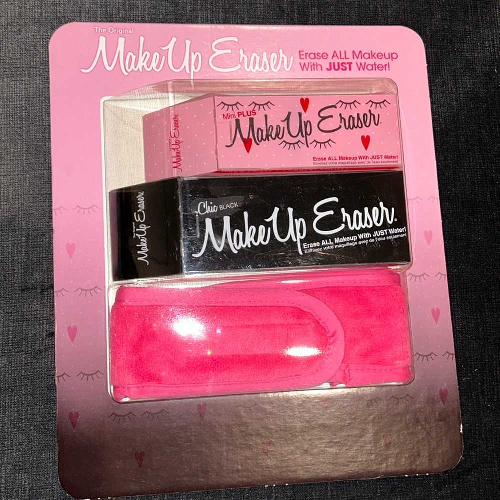 NEW! The Original MakeUp Eraser Set Still Sealed In Package!